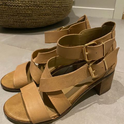 Steve Madden JINA - Sandaler med høye hæler - tan Steve Madden JINA - Sandaler med høye hæler - tan