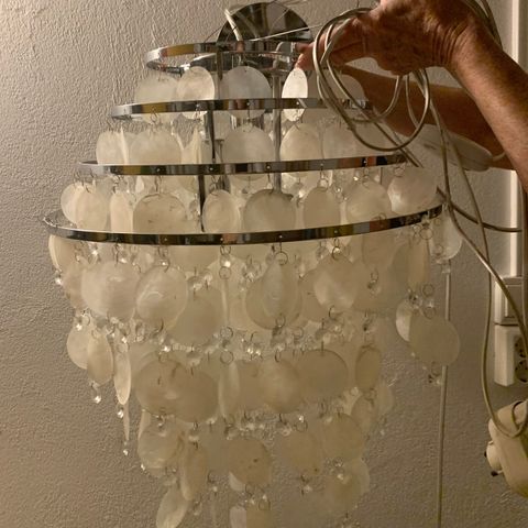 Skjell taklampe | FINN.no Skjell taklampe. | FINN.no