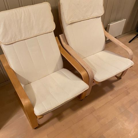 Poang lenestol med krakk fra IKEA | FINN.no Poang lenestol med krakk fra IKEA | FINN.no