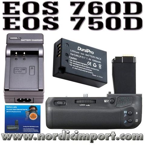LP E10 batteri Dual lader for Canon EOS 1300D, 1200D & 1100D LP E10 batteri Dual lader for Canon EOS 1300D, 1200D & 1100D
