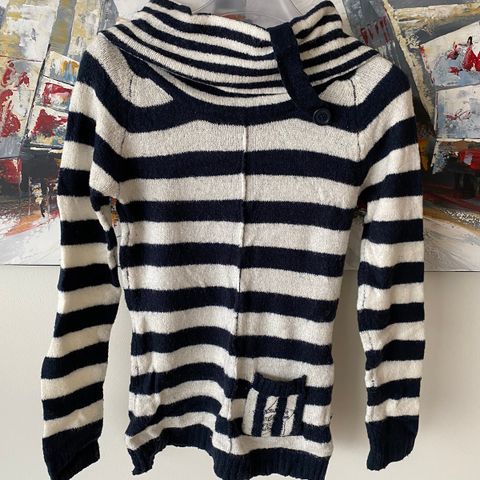 Vintage vest i 100% lammeull | FINN.no Boomerang Stockholm • Tise