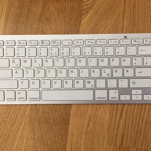 Apple TRÅDLØST TASTATUR Bluetooth US layout Strøkent Apple TRÅDLØST TASTATUR Bluetooth US layout Strøkent