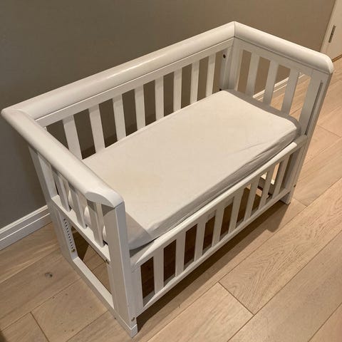 troll bedside crib blocket