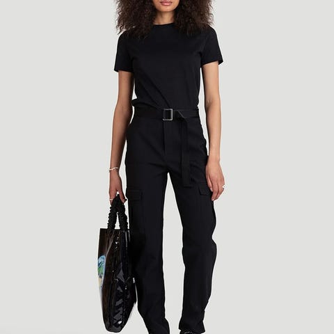 Holzweiler dunder leather trousers 