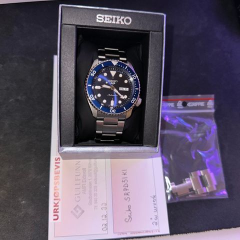 Seiko prospex Save the Ocean Tuna - SRPH77K1 | FINN torget