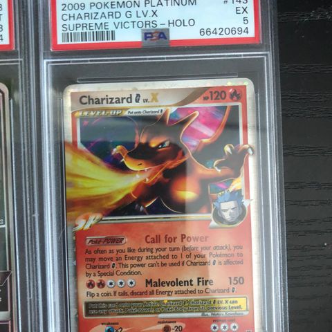 Charizard G LV. X 143/147 Supreme Victors Pokemon Card CGC 7.5