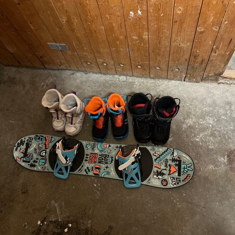 Dětský Snowboard Set Burton After School Special