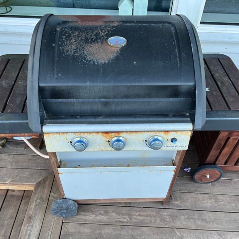 Broil King GEM 310 gassgrill 3 brennere | FINN-torget