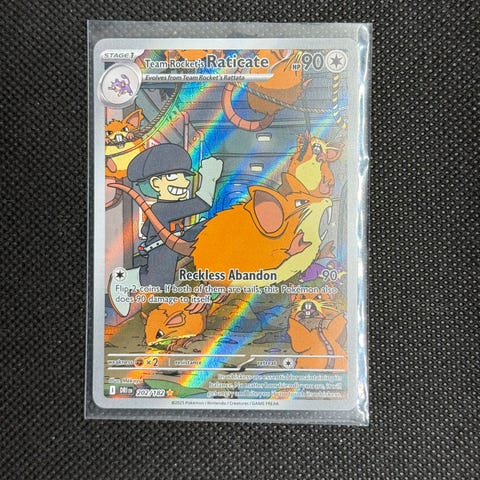 Team Rocket's Raticate - 202/182 - Destined Rivals (DRI) | FINN-torget