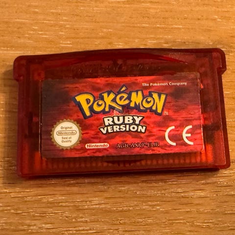 Pokémon Ruby Version – komplett i eske (CiB) 😱 🤩 | FINN-torget