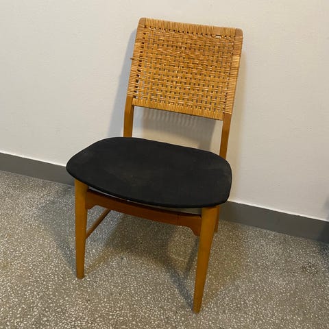 Retro lounge-stol i skandinavisk design 1stk. | FINN-torget