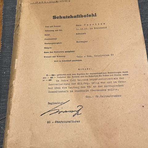 Kleines Anekdotenbuch – Oslo 1944 (tysk bok, okkupasjonstid) | FINN-torget