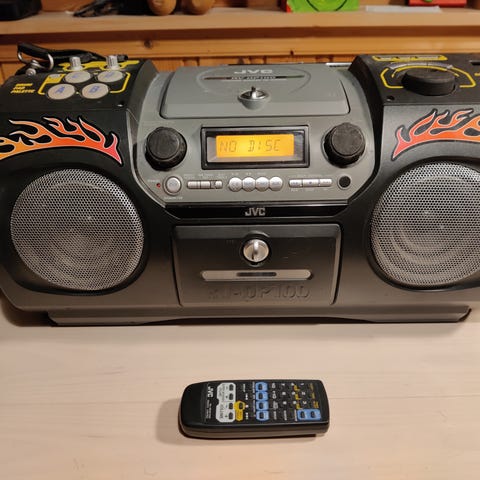 JVC RV-B55 boombox | FINN-torget