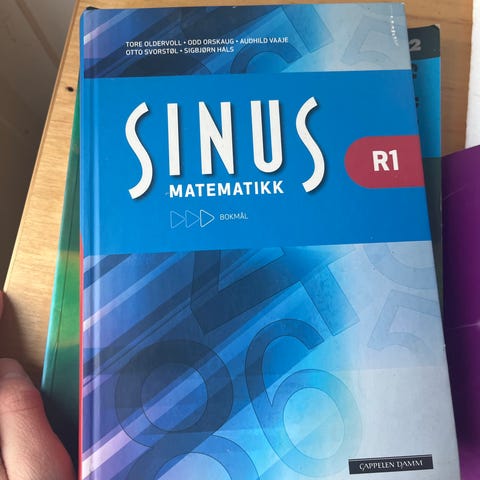 Sinus Matematikk R1 lærebok | FINN-torget