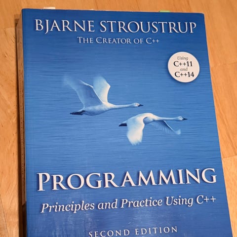 Programming - Principles and Practice using C++ | FINN-torget