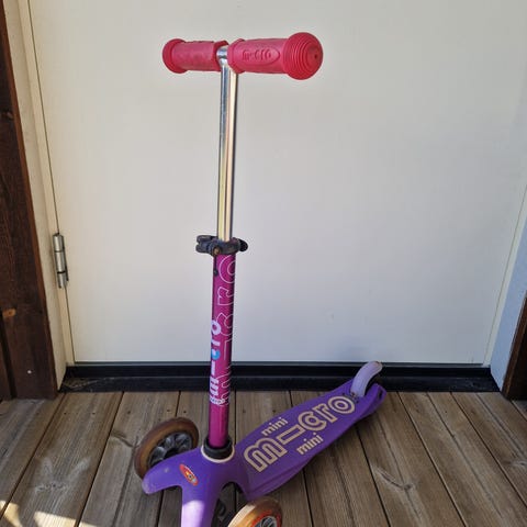 Micro Mini 3-i-1 sparkesykkel rosa | FINN-torget