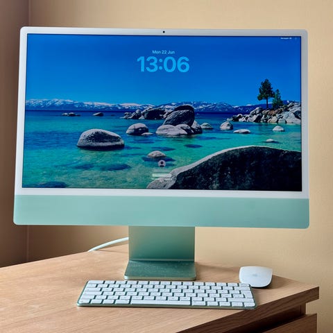 Apple iMac 24" stasjonær PC grønn med M3-chip | FINN-torget