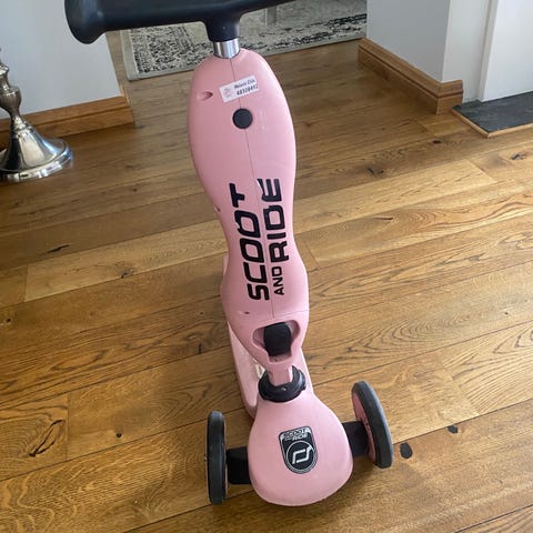 Scoot and Ride løpesykkel / sparkesykkel rosa | FINN-torget