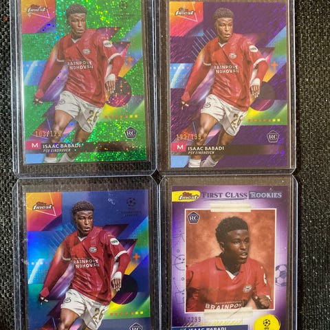 Topps Future Stars Isaac Babadi signert fotballkort | FINN-torget