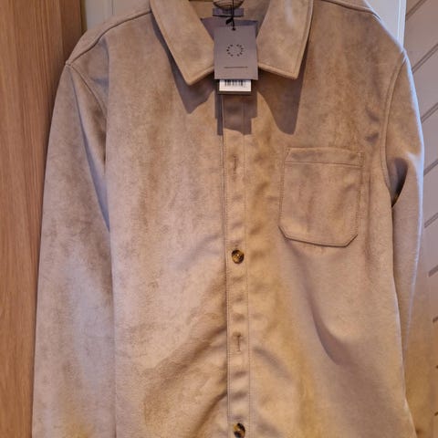 Ubrukt Human Scales Alfred Vegan Semsket Skjortejakke / Overshirt ...