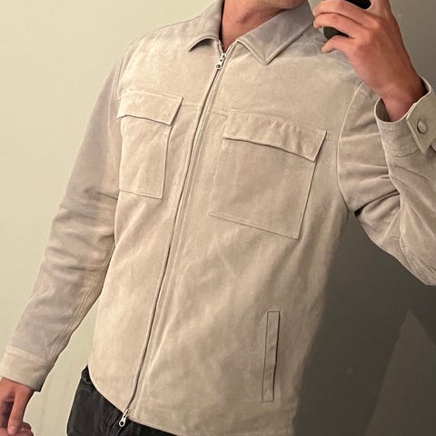 Ubrukt Human Scales Alfred Vegan Semsket Skjortejakke / Overshirt ...
