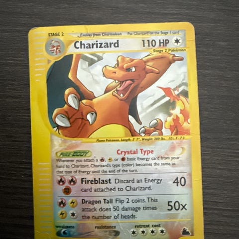 Pokémon Charizard Crystal Skyridge | FINN-torget