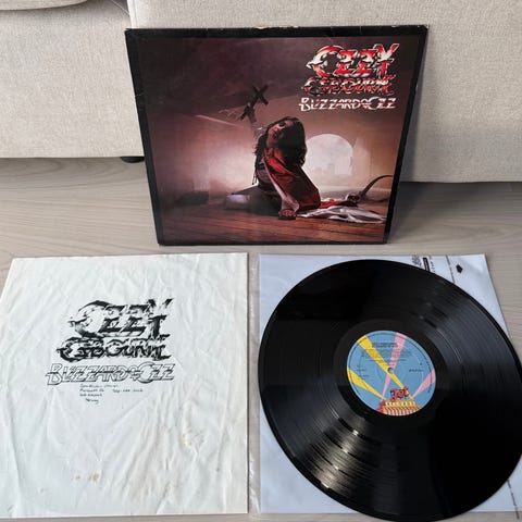 Ozzy Osbourne Randy Rhoads Tribute 2LP EU 1 Press | FINN-torget