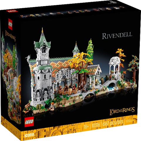 Nytt og uåpnet Lego 10316 Ringenes Herre Rivendell | FINN-torget