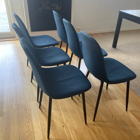 4stk stoler selges samlet | FINN-torget