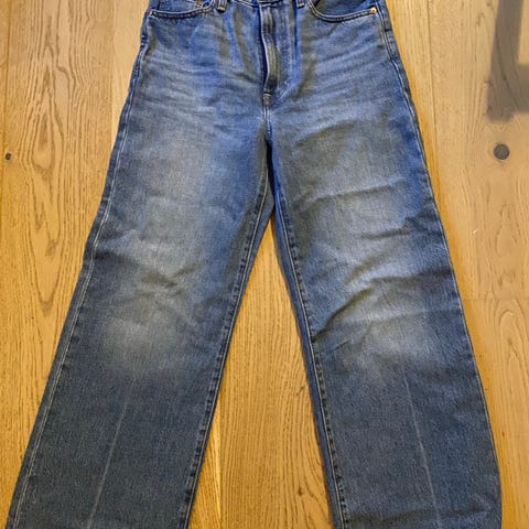 Levi's Ribcage Wide Leg jeans W29 M svart dame | FINN-torget