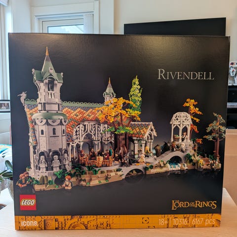 Nytt og uåpnet Lego 10316 Ringenes Herre Rivendell | FINN-torget