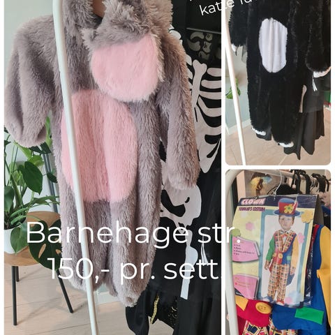 Trafikkpoliti kostyme og amerikansk fange kostyme unisex | FINN-torget