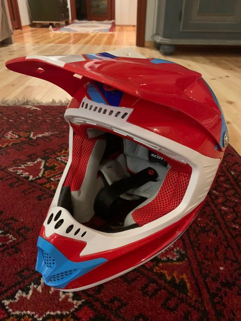Scott 350 Pro Trophy Motorcross/Downhill hjelm, brukt til salgs  Dal