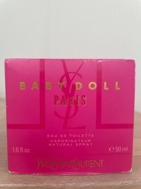 Brukt, Vintage Yves Saint Laurent Babydoll parfyme, 50 ml EdT til salgs  Molde