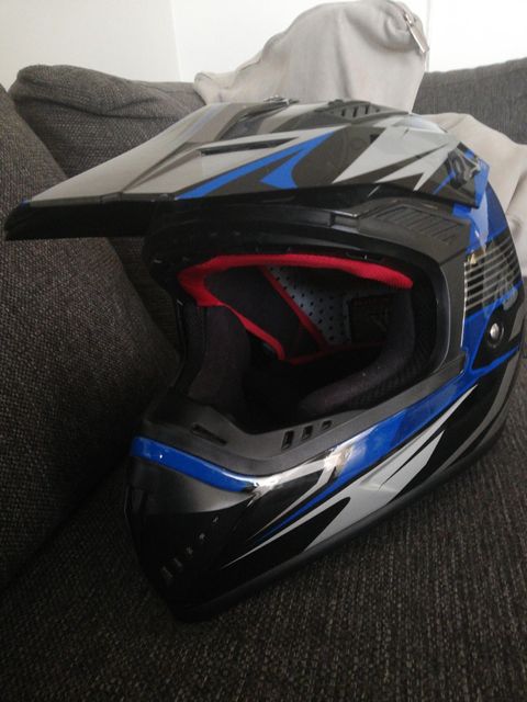 Motocross hjelm, brukt til salgs  Straume