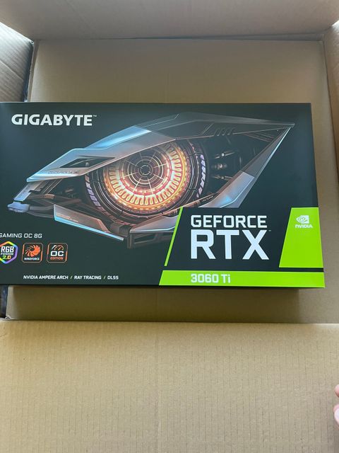 Gigabyte GeForce RTX 3060 Ti GAMING OC 8G Grafikkort (LHR), brukt til salgs  Fyllingsdalen
