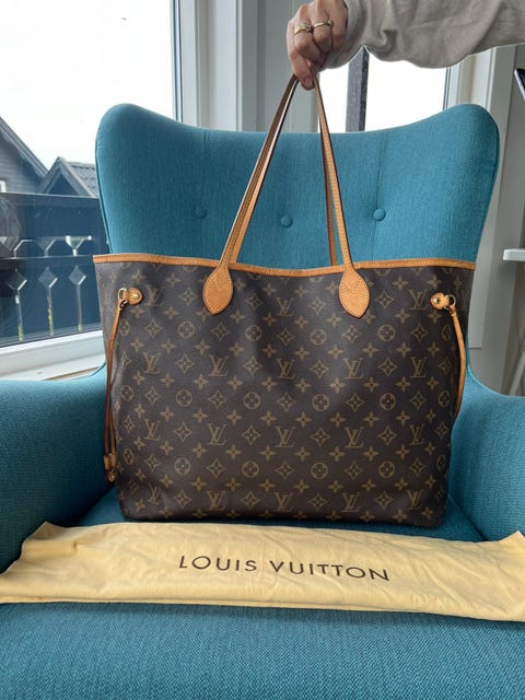 Louis vuitton neverfull til salgs | FINN Torget