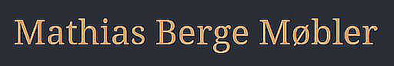 Mathias Berge Møbler