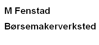 M Fenstad Børsemakerverksted