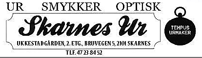 Skarnes Ur & Gull B. Johnsen