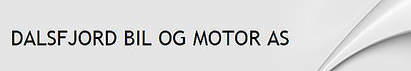 Dalsfjord Bil og Motor AS