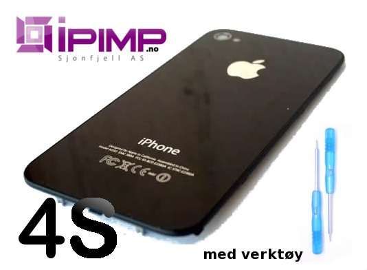 SVART Iphone 4S bakdeksel. | FINN.no SVART Iphone 4S bakdeksel. | FINN.no