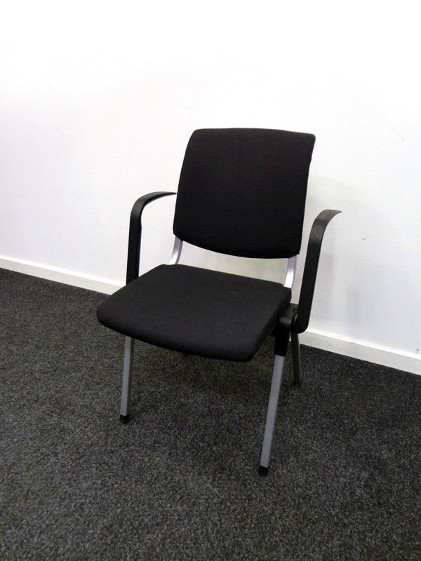 11 stk. Håg Conventio stoler (9521 Serie, Sort Håg Conventio stol – Scandinavian Office as