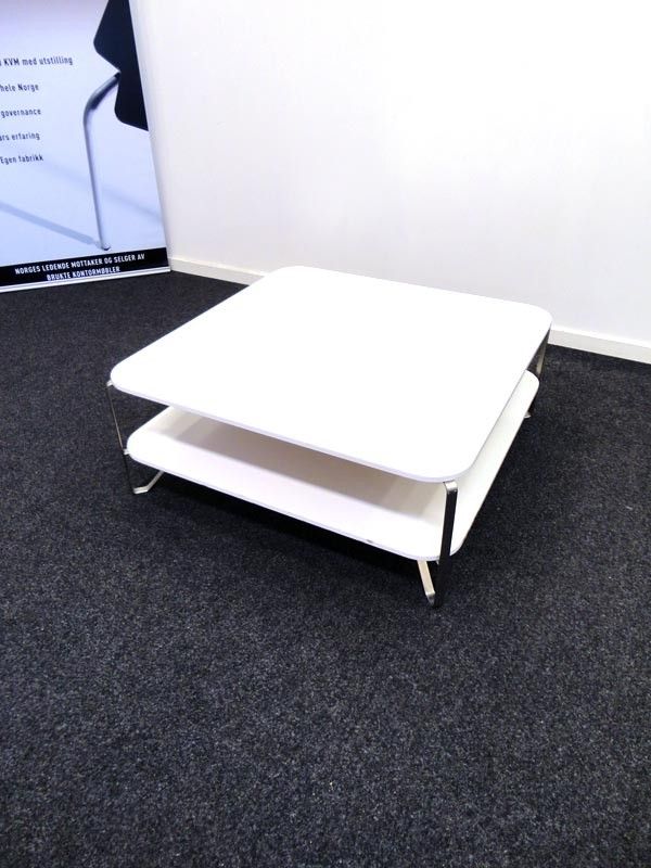 Ikea Imfors sofabord (100x100 cm, Hvit) MIDLERTIDIG Ikea Imfors sofabord (100x100 cm, Hvit) MIDLERTIDIG