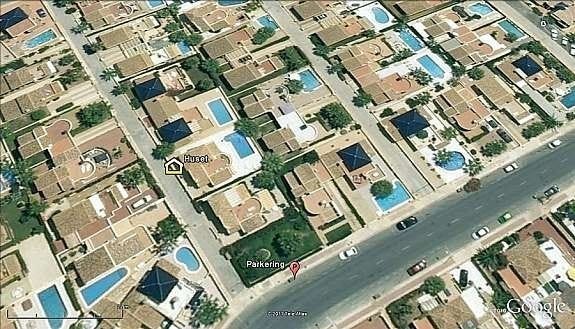 Google Earth bilde av gaten Galleribilde