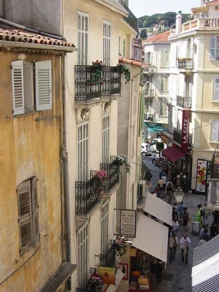 Gate sett fra balkong - vestover Galleribilde