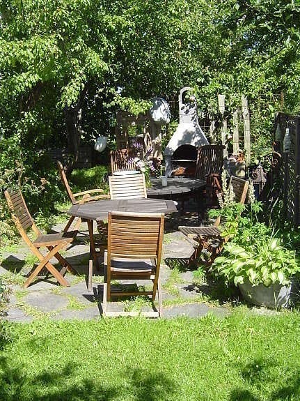 Den eksotiske hagen Galleribilde