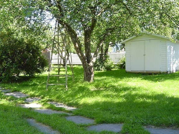 Hagen med utebod Galleribilde