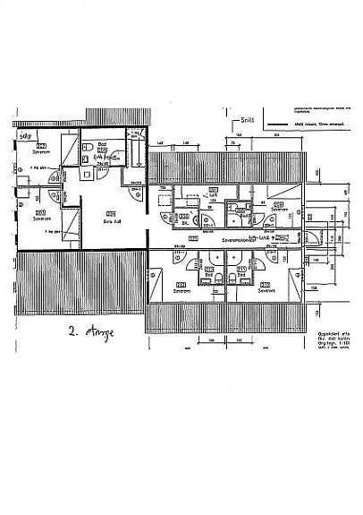 Planskisse annen etasje Galleribilde