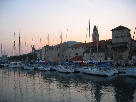 Havnepromenade Trogir Galleribilde